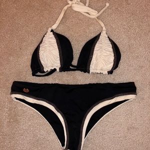 Maaji black and white bikini